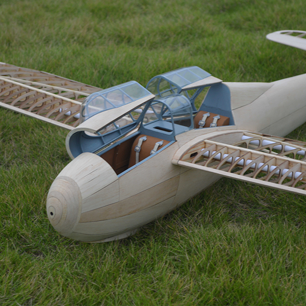 Tony Ray's Aero Model DFS Kranich 3000mm Wingspan 1/6 Scale Balsawood RC Airplane Glider KIT