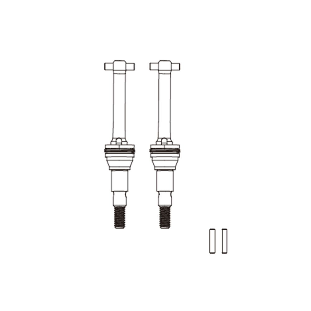 MJX 14301 14302 RC Car CVD Front Drive Shaft Shock Absorber Spart Parts 14500 14410