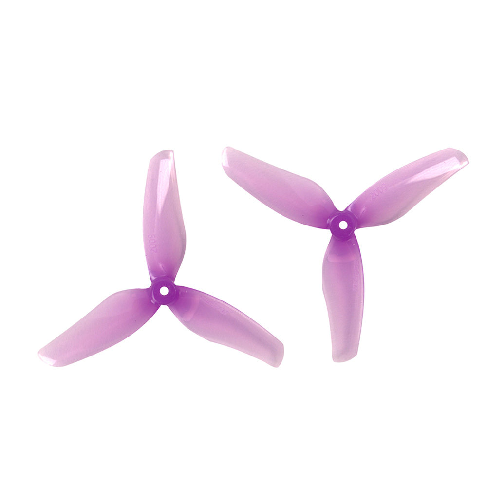 4 Pairs Gemfan Hurricane 2009 Ultra-Light 2 Inch 3-Blade PC Propeller for High-Powered RC FPV Racing Drone Performance