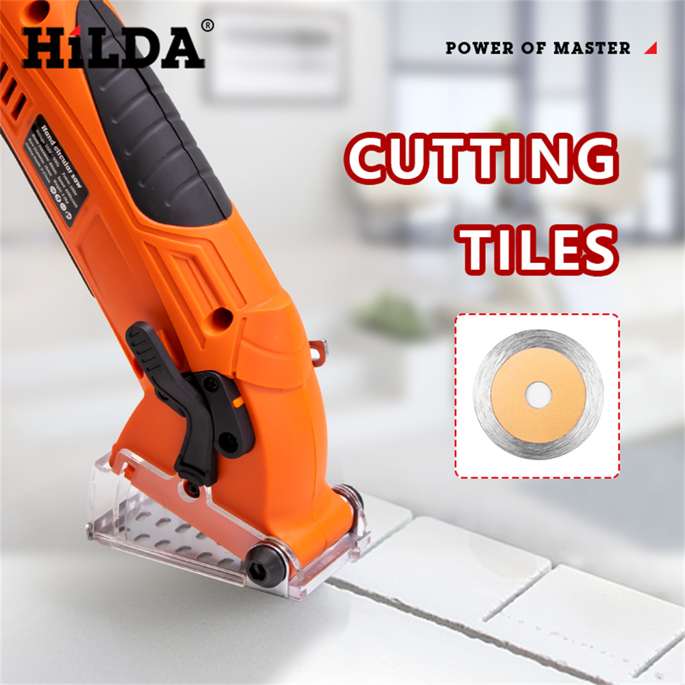 HILDA 400W Electric Saw Mini Electric Circular Saw DIY Multifunctional Electric Saw Power Tools Rotary Tool for Woodworking