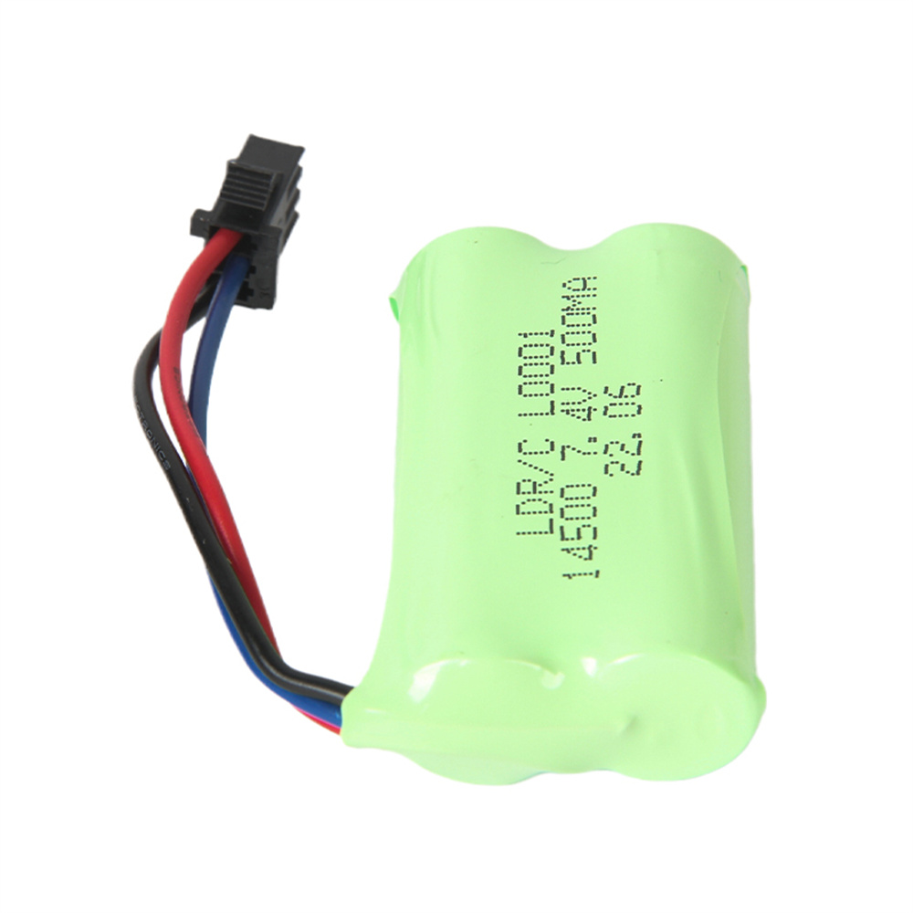 LDRC A86 A86P 1/18 RC Car Spare 7.4V 500mAh 2S Li-ion Battery SM Plug LA0001 Drift Vehicles Models Parts Accessories