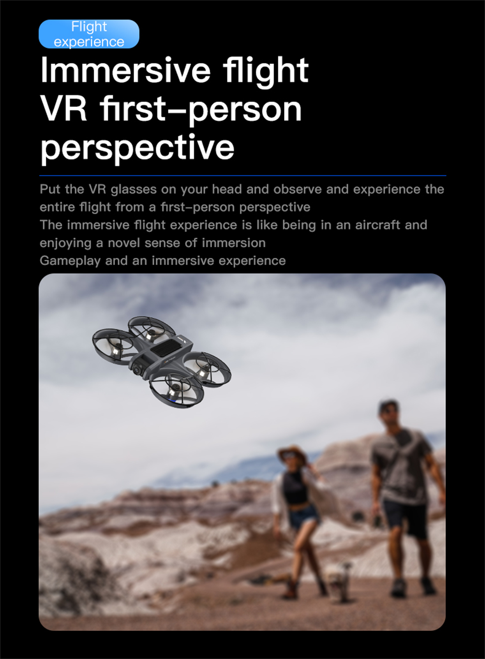 X226 WiFi FPV with Goggles Glasses / 5.9inch LCD Screen Controller HD Dual Camera Electrically Adjustable Optical Flow Hover Circle Protection LED Light Brushless 2.4G 4CH 6-Axis Remote Control Toys RC Drone Quadcopter RTF