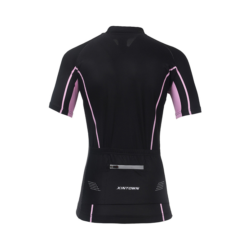 XINTOWN Cycling Jersey Summer Short-Sleeved Breathable  Woman Bike T-Shirt for Mountain Biking