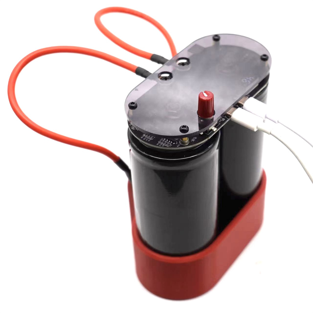 Farad Capacitor Spot Welder OLED Display 2.7V 3000F Spots Welding Machine 99 Gears Semi-automatic Weld Tool Dual Type C Charging