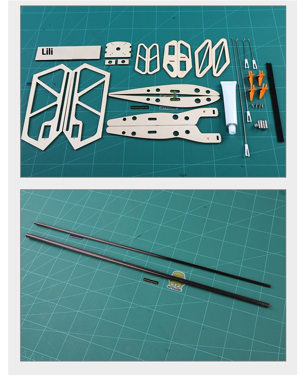 Skywalker JENNY 1200mm Wingspan EPO RC Airplane Fixed Wing KIT
