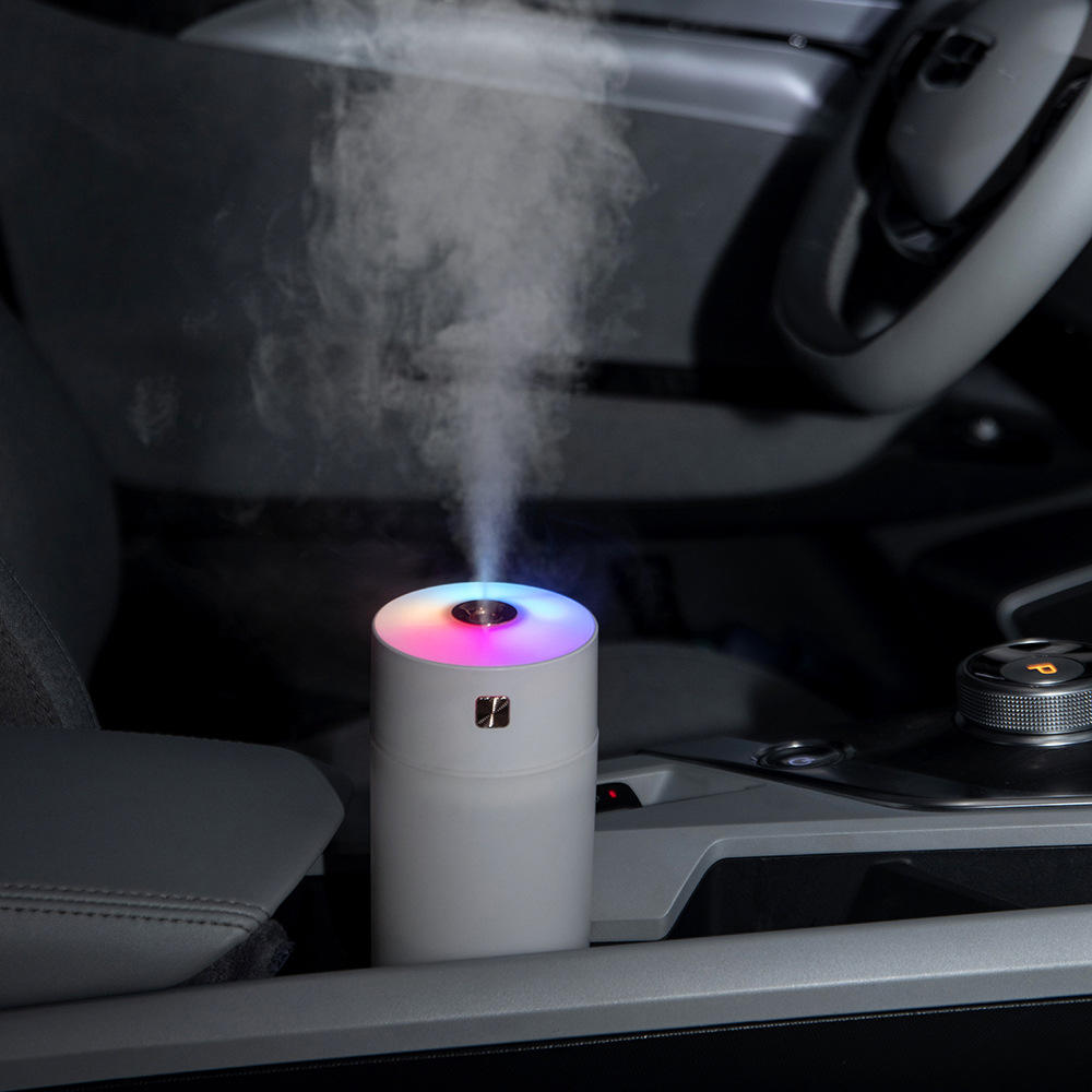 Portable Led Light Mini 300ml Spray Mist Humidifier Double Wet Aroma Essential Oil Diffuser Car Usb Air Humidifier