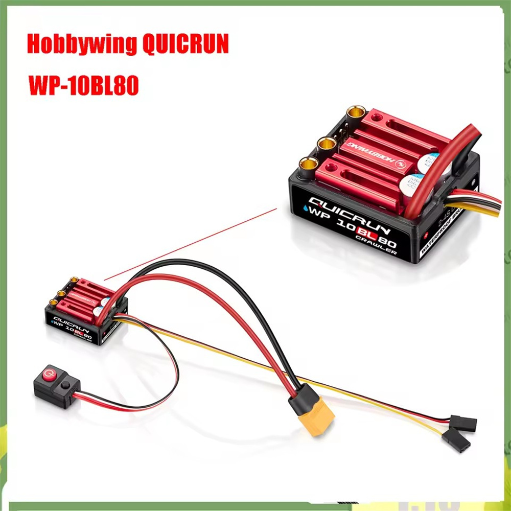 Hobbywing QUICRUN WP-10BL80 Crawler 1/10 RC Car Waterproof
