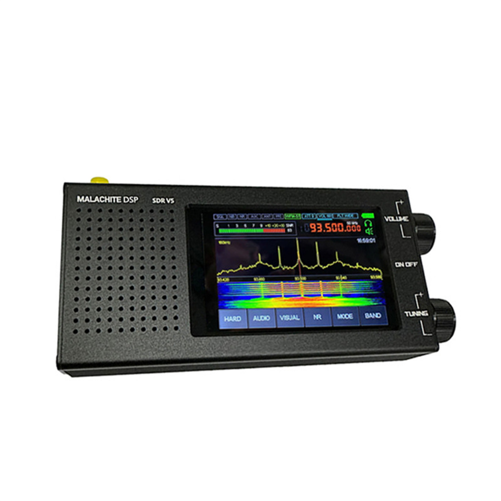 マラカイト V5 DSP SDRレシーバー 10kHz-2GHz 周波数範囲 CNC