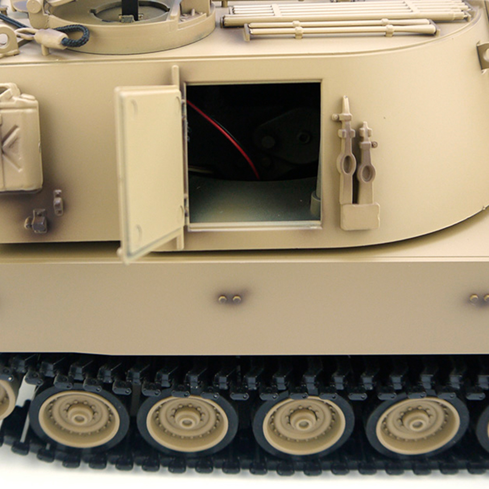 Tongde Model M2109 M109A2 1/16 2.4G RC Tank Loud Speaker Battle Shooting RC Car Vehicle Models RTR Toys