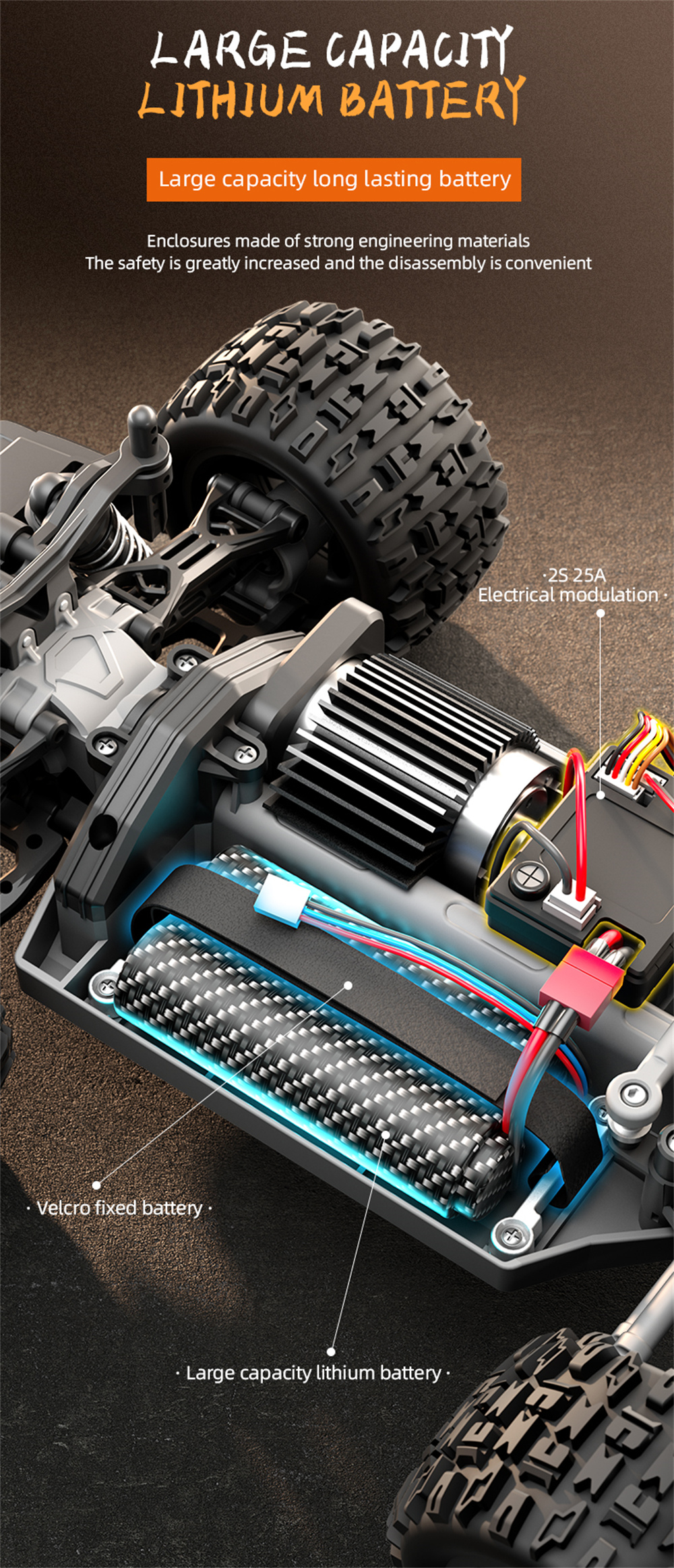 SCY & THE LINK 18102 1/18 2.4G 4WD High Speed RC Car Vehicle Models Full Proportional Control W/ Light
