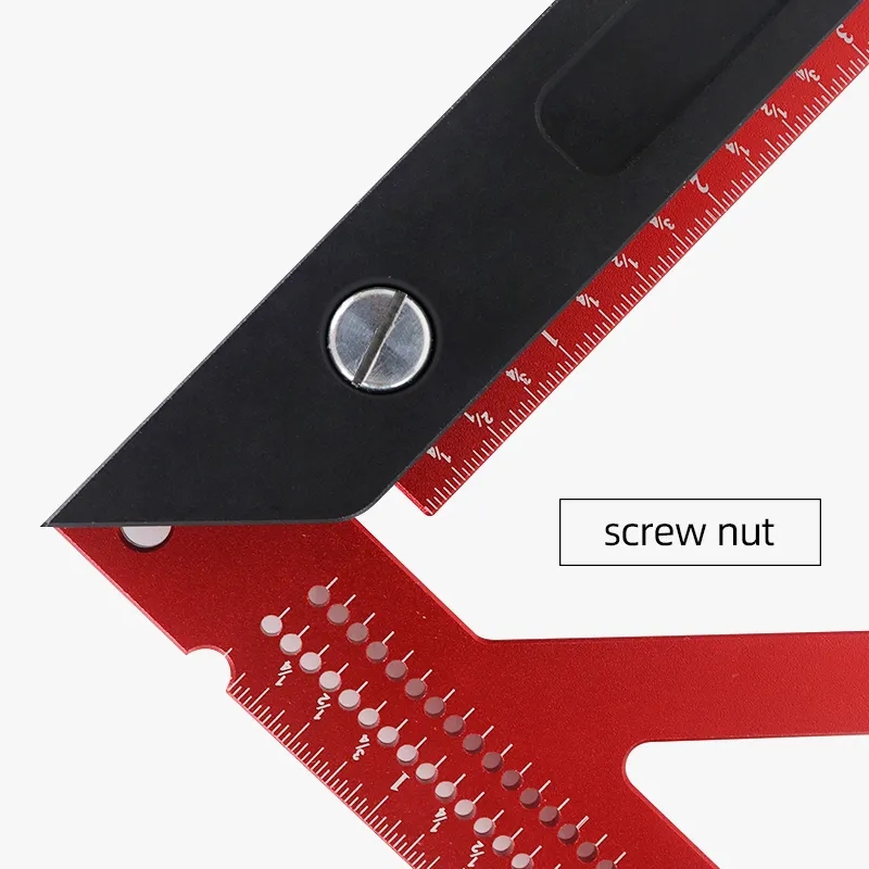Angle Finder Protractor Hobbyists Adjustable Construction Woodworking Ruler