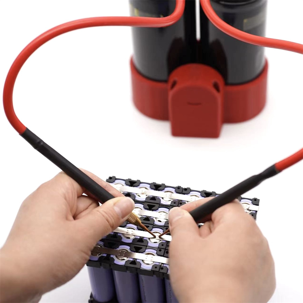 Farad Capacitor Spot Welder OLED Display 2.7V 3000F Spots Welding Machine 99 Gears Semi-automatic Weld Tool Dual Type C Charging