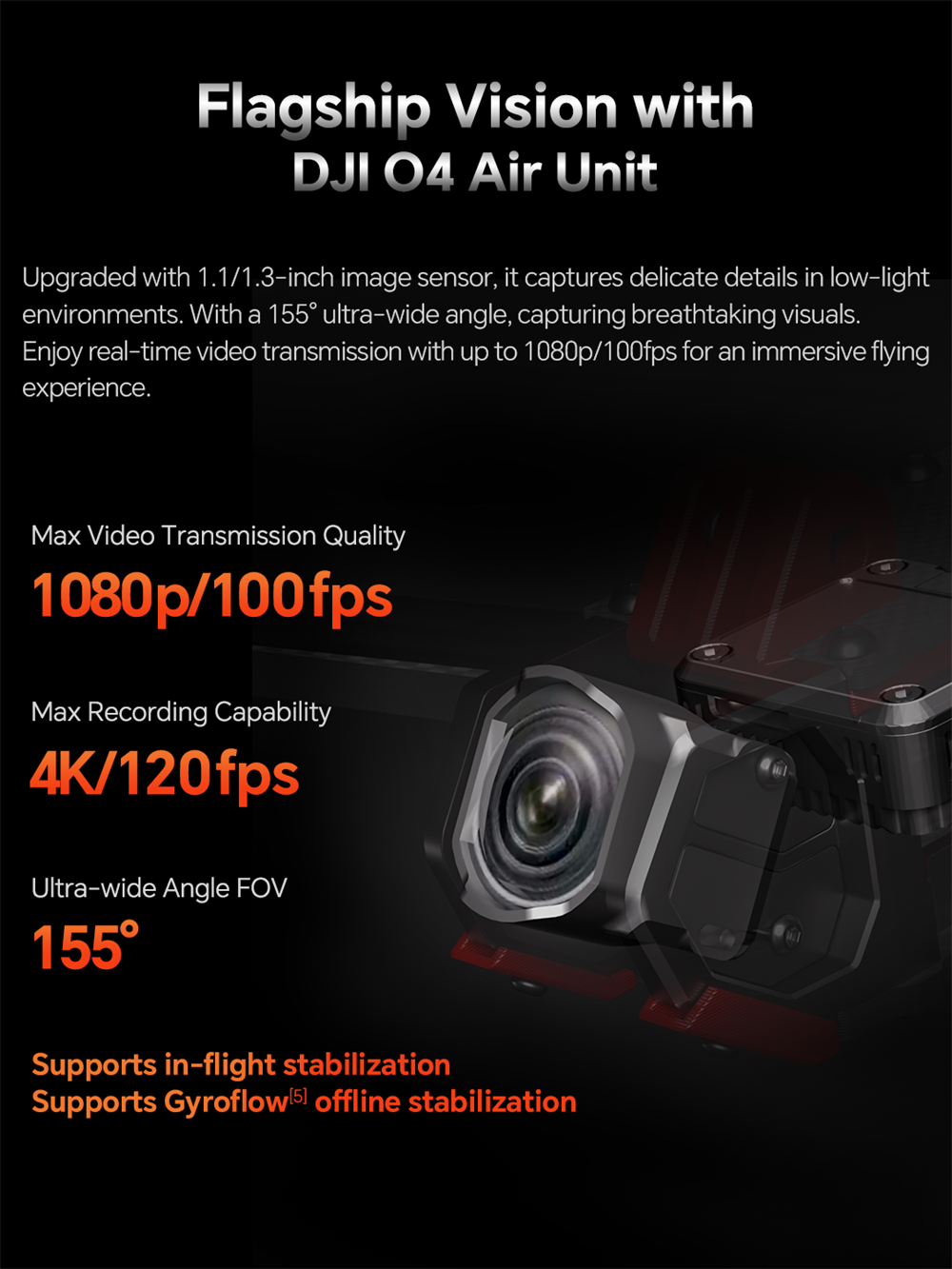 iFlight SH CineFlow 5 O4 Pro F7 6S 5 Inch FPV Racing Drone PNP BNF NO VTX NO Camera with M10 GPS 55A ESC Digital HD System