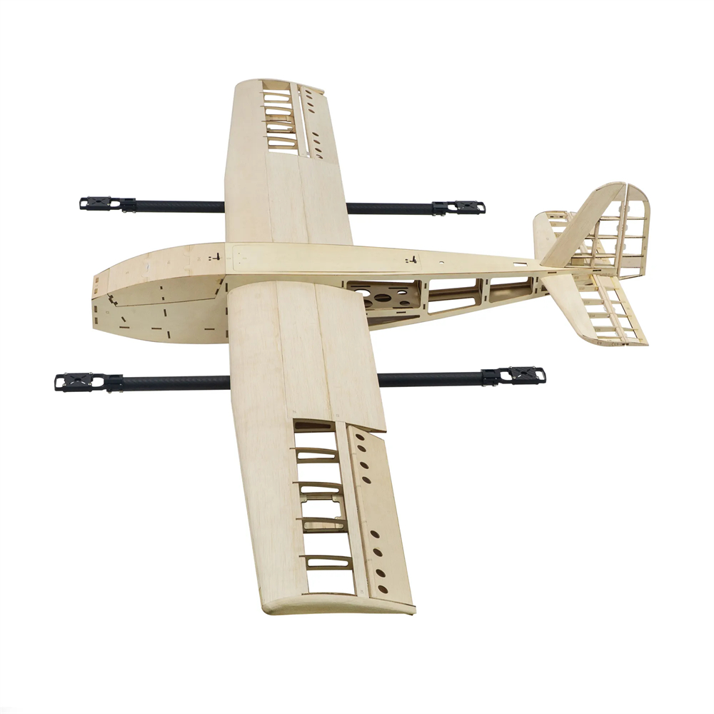 Dancing Wings Hobby QA418 1800mm Wingspan VTOL Multirotor Balsa