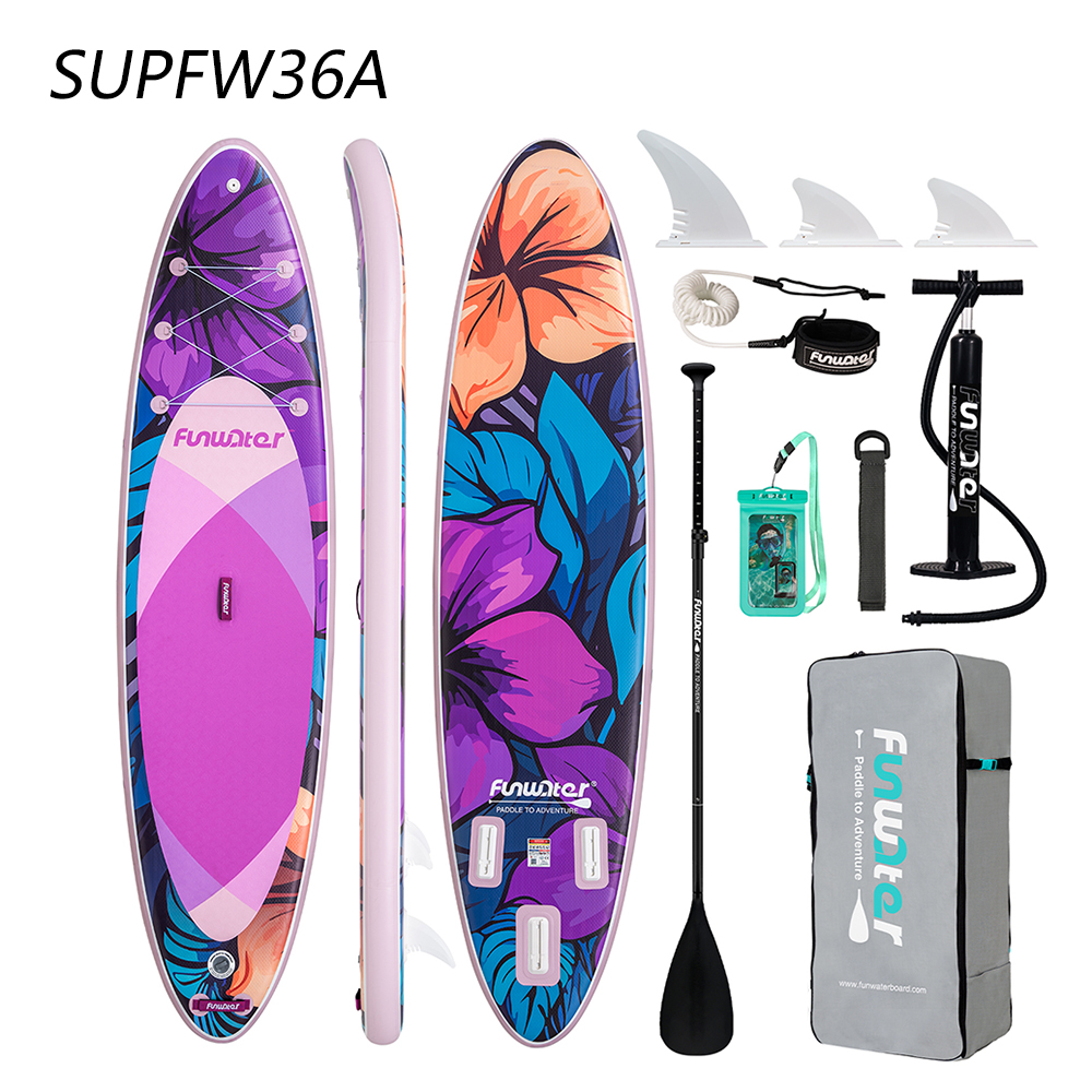 EU Direct] FunWater 335cm Inflatable Stand Up Paddle Board