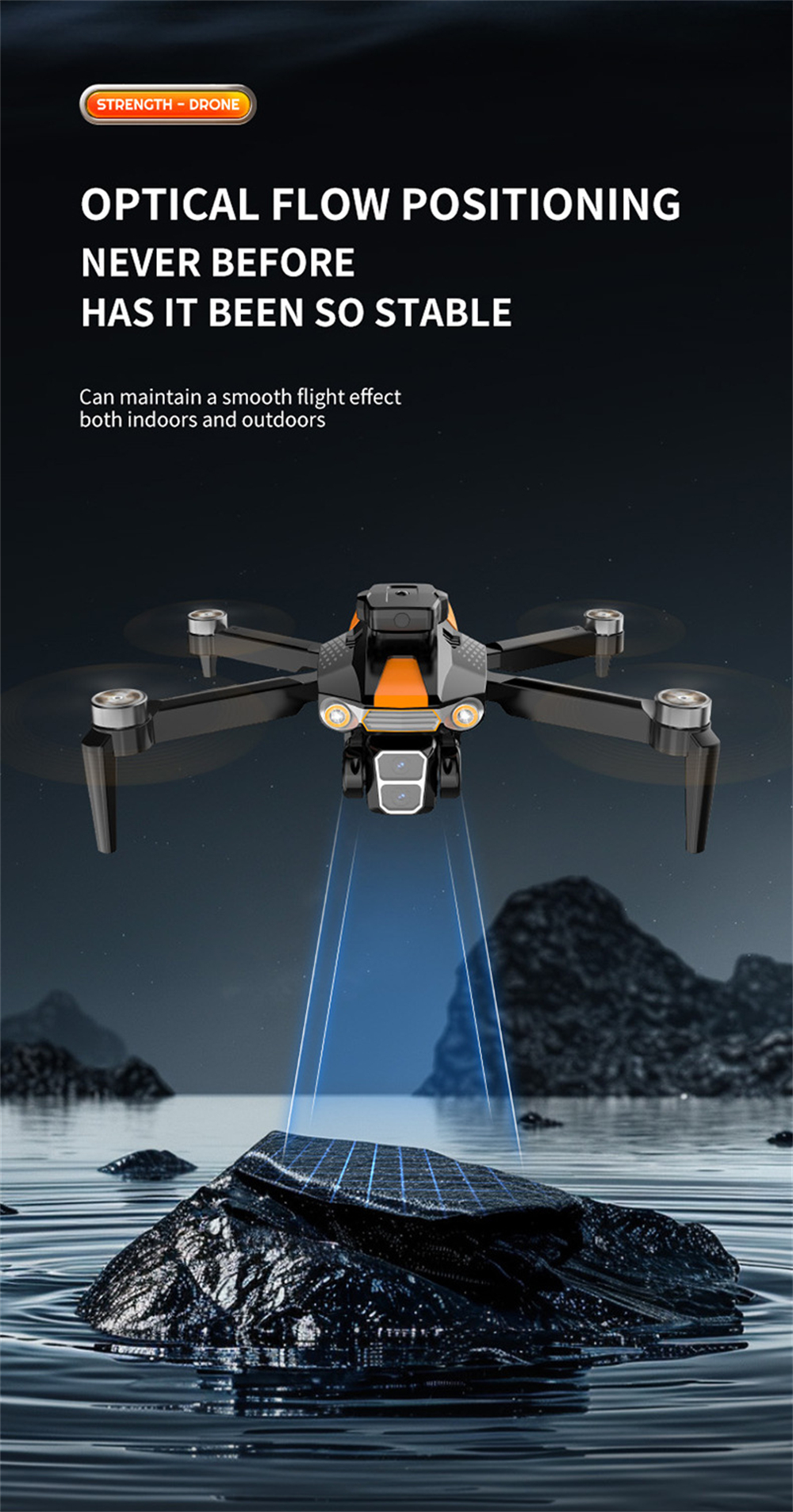 LSRC LF669 GPS 5G WiFi FPV with 5.9inch LCD Screen Controller 720P HD Dual Camera Servo Gimbal 360° Obstacle Avoidance Brushless Foldable RC Drone Quadcopter RTF
