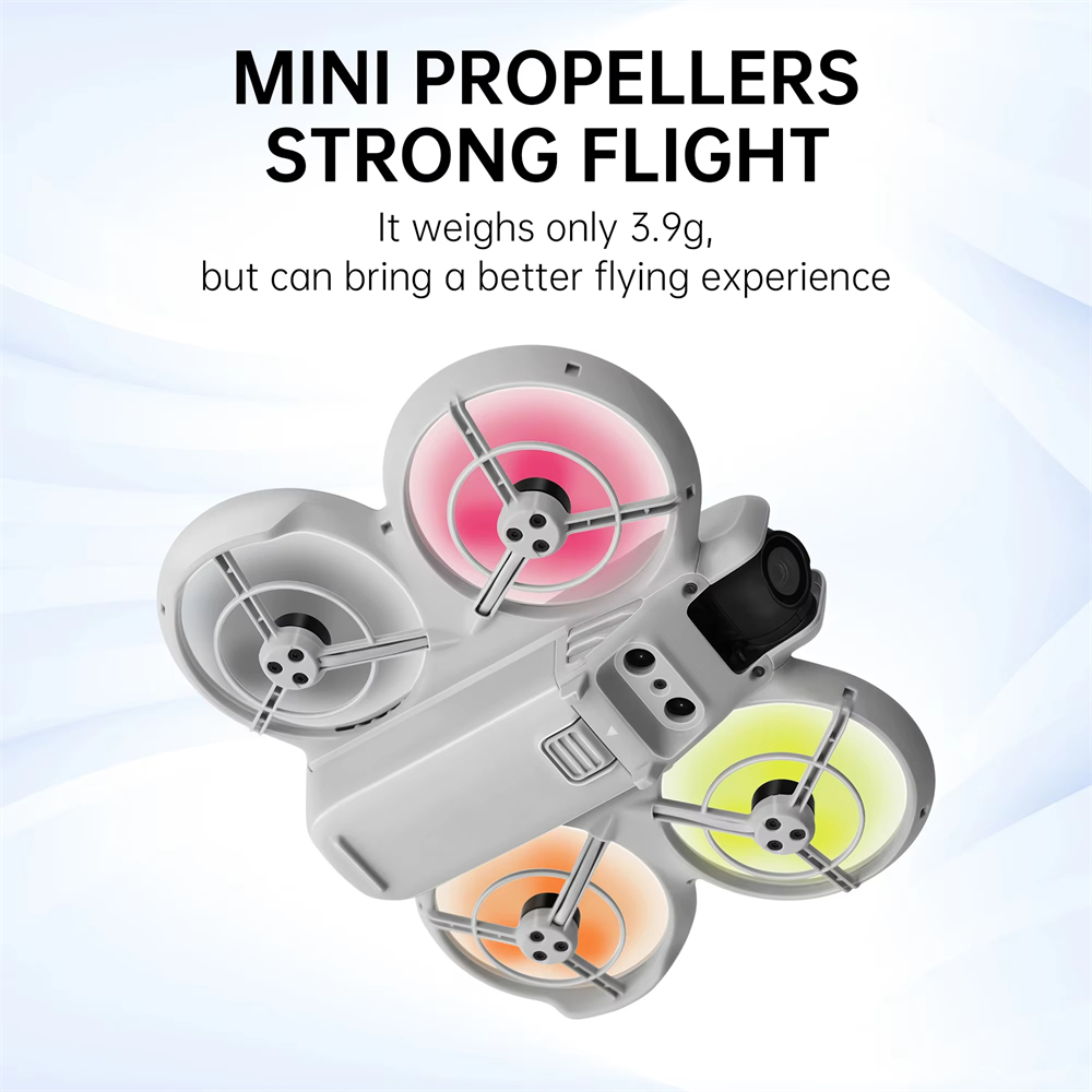 RCSTQ Lightweight Colorful 5-Blade Propeller Props Accessories for DJI NEO RC Drone Quadcopter