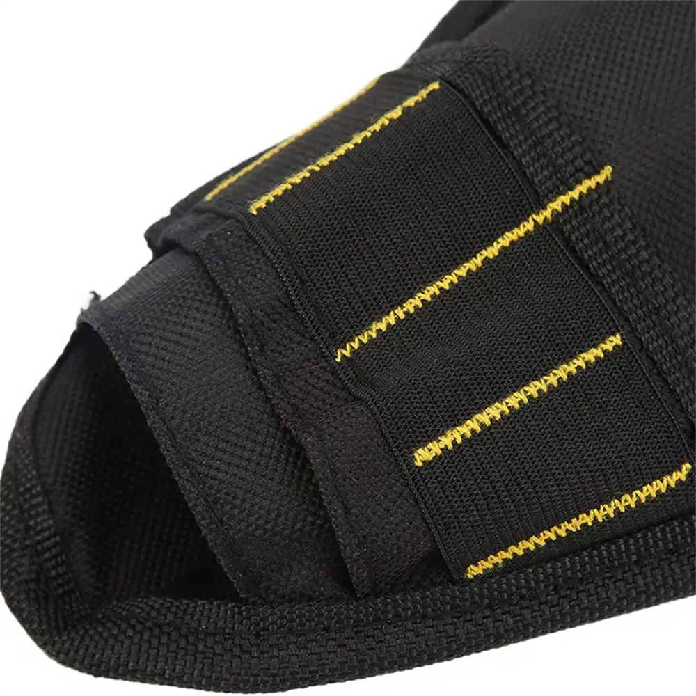 Multi-Pocket Cordless Power Tool Holster Lightweight Drill Holster with Single Hook & Metal Clip for Easy Attachment Ideal for Organized and Effortless Tool Management