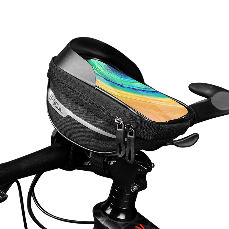 2L Bicycle Front Bag Touch Screen Large Capacity Cycling Waterproof Bicycle Bag