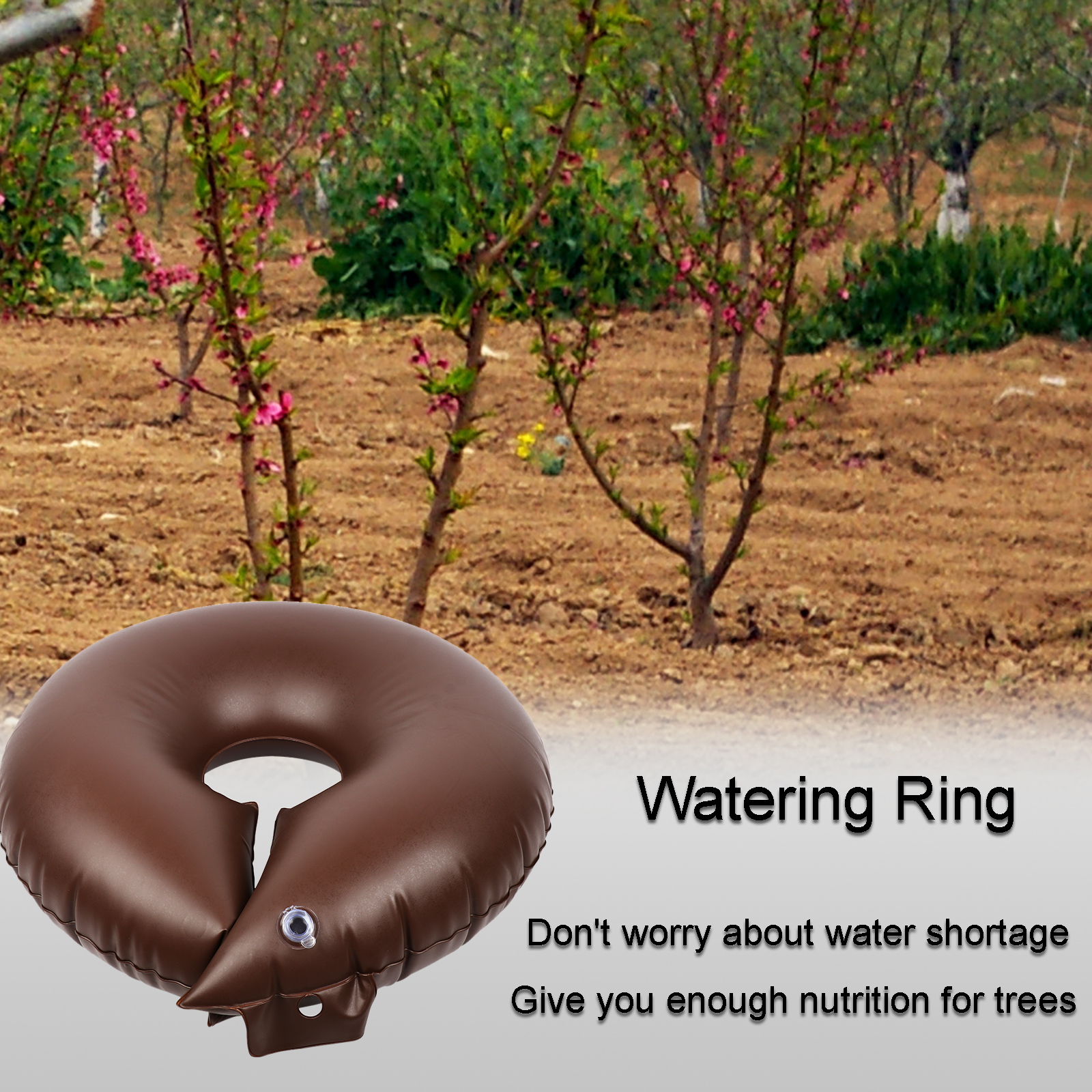 Irrigation System Drip Water Pouch Tree Watering Bag Slow Release Bag High Capacity Automatic 15/20/30 Gallons Gardening Tool Watering Ring