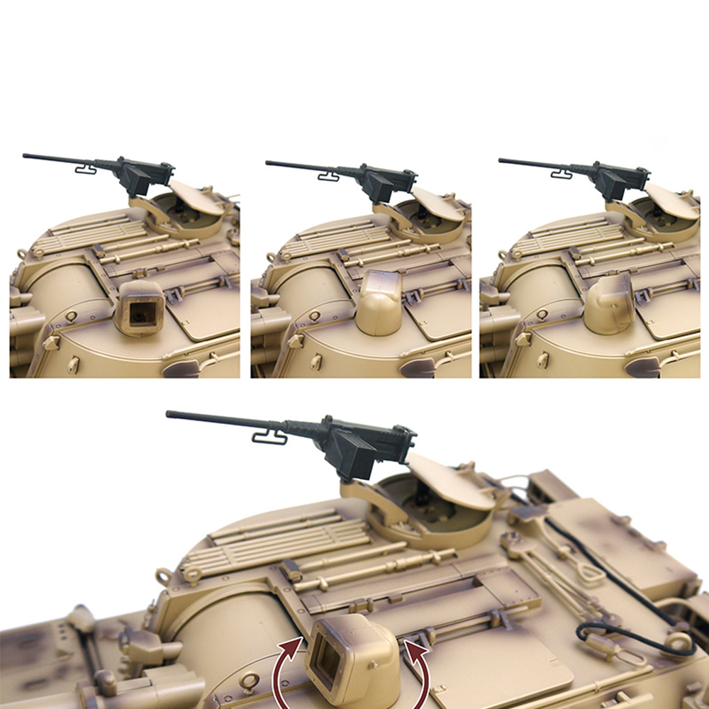 Tongde Model M2109 M109A2 1/16 2.4G RC Tank Loud Speaker Battle Shooting RC Car Vehicle Models RTR Toys