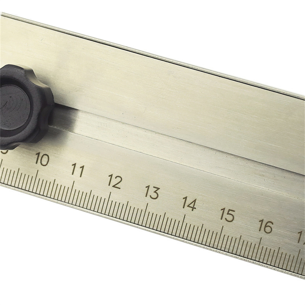 Stainless Steel Arrowhead Woodworking Marking Ruler Durable and Accurate Measurement Tool Engraved Scale Wear-Resistant Perfect for Precise Woodworking Projects and Marking