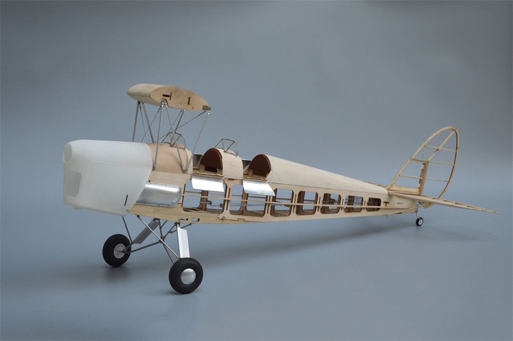 Tony Ray's Aero Model DH.82 Tiger Moth 1/6 Balsawood 1500mm Wingspan RC Airplane KIT