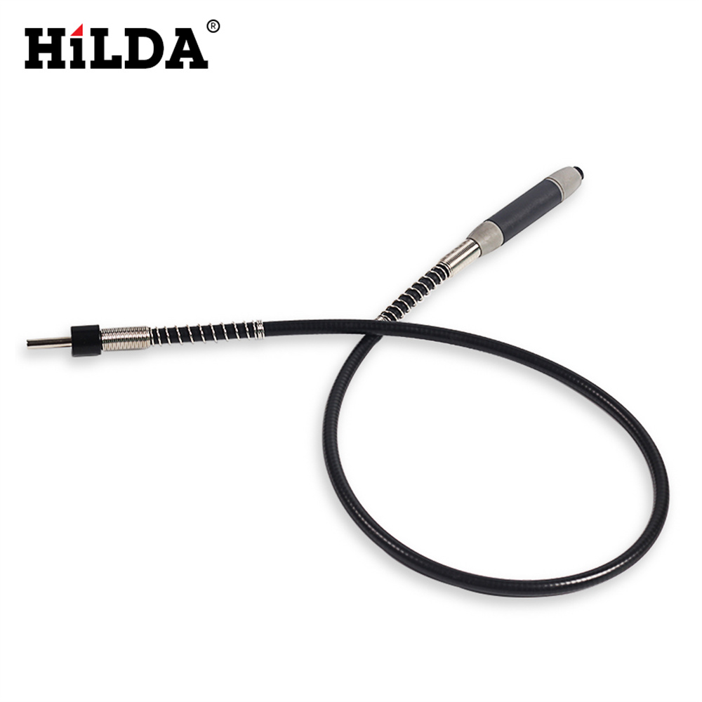 HILDA Flexible Shaft Fits Rotary Grinder Tool for Dremel 400W Rotary Tools 110cm with 6 Chuck for Dremel Accessories