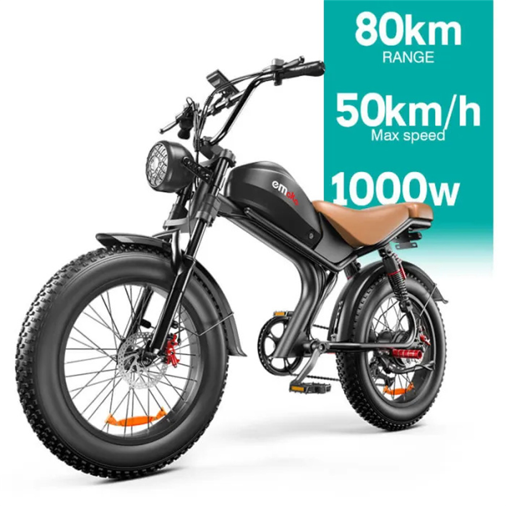 Emoko C93 – motorcykelagtig cykel til en billig pris med 1000 watt