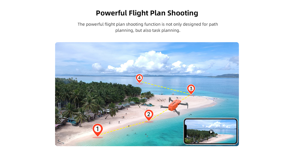 FIMI X8 MINI 3 BNF without Remote Control Battery SoLink 9KM FPV Super Night Video Mode With 4K 60fps 1/2