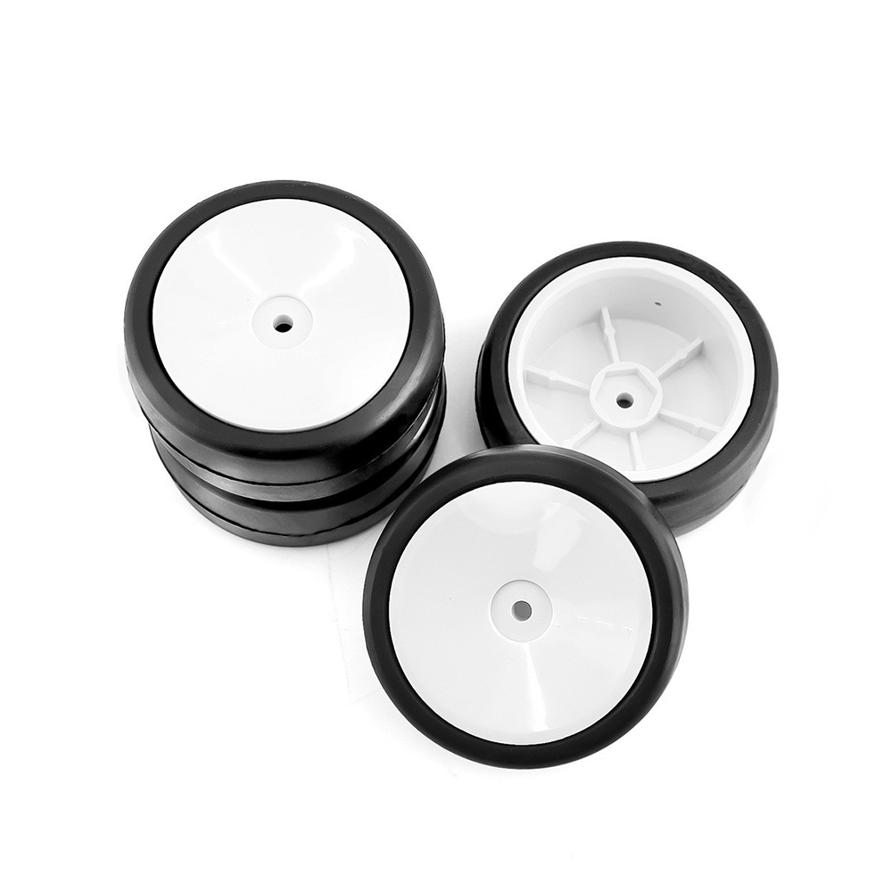 4Pcs Hot Melt Wheel Tires for 1/10 Drift RC Cars Parts