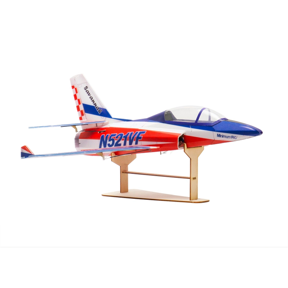 MinimumRC Savannah Jet 4 Channels 30mm EDF 420mm Wingspan RC Airplane Fixed Wings KIT+EDF