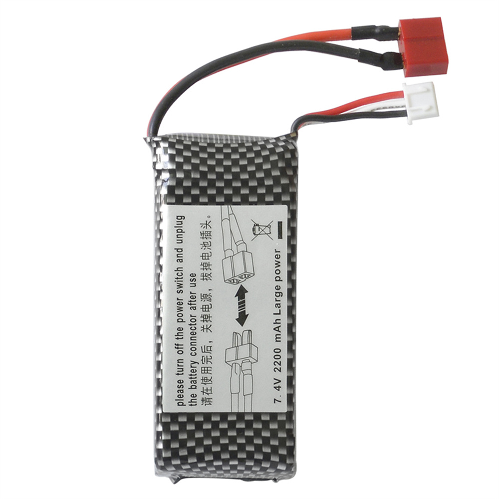 XLF X03A X04A MAX X05A F11A 1/10 RC Car Spare 7.4V 2200mAh 30C 2S T Plug Lipo Battery Brushless Vehicles Model Parts