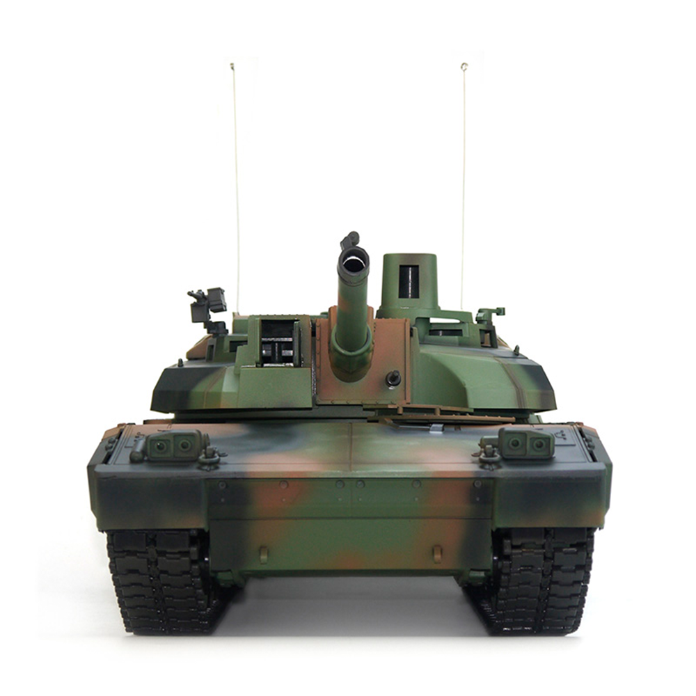 Tongde Model Leclerc H2408/H2408U/H2408UC4 RTR 1/16 2.4G Infrared RC Battle Tank Smoking Light Sound Recoil Shooting Simulated Vehicles Models RTR Toys