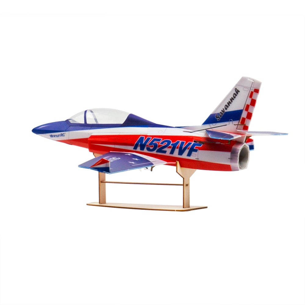 MinimumRC Savannah Jet 4 Channels 30mm EDF 420mm Wingspan RC Airplane Fixed Wings KIT+EDF
