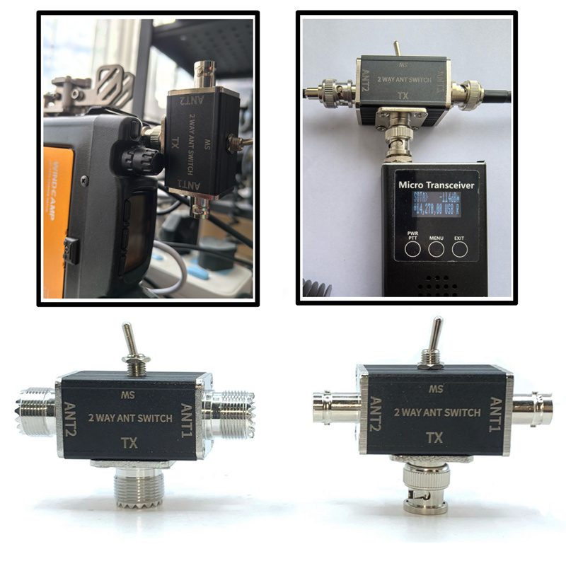 thumbnail image 2 of 2:1 Shortwave Antenna Switch Kit With SO-239 Male – HF Bidirectional, Czech Made 2 of 3