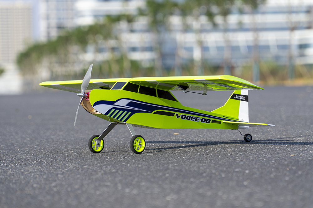 Dancing Wing Hobby T05 Vogee-08 820mm Wingspan Balsa Wood RC Aeroplane Trainer KIT/ KIT+Power Combo