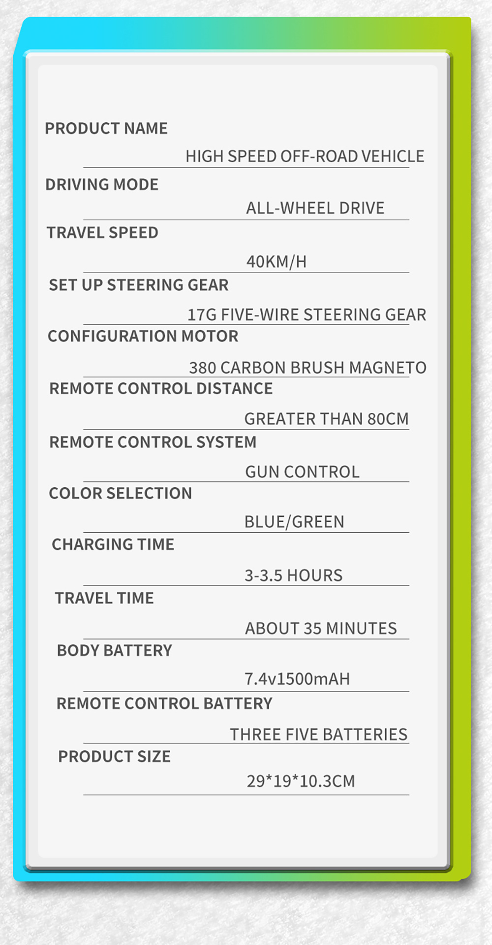 SCY 18101 1/18 2.4G 4WD High Speed RC Car Off-Road Truck Racing Model Full Proportional Control
