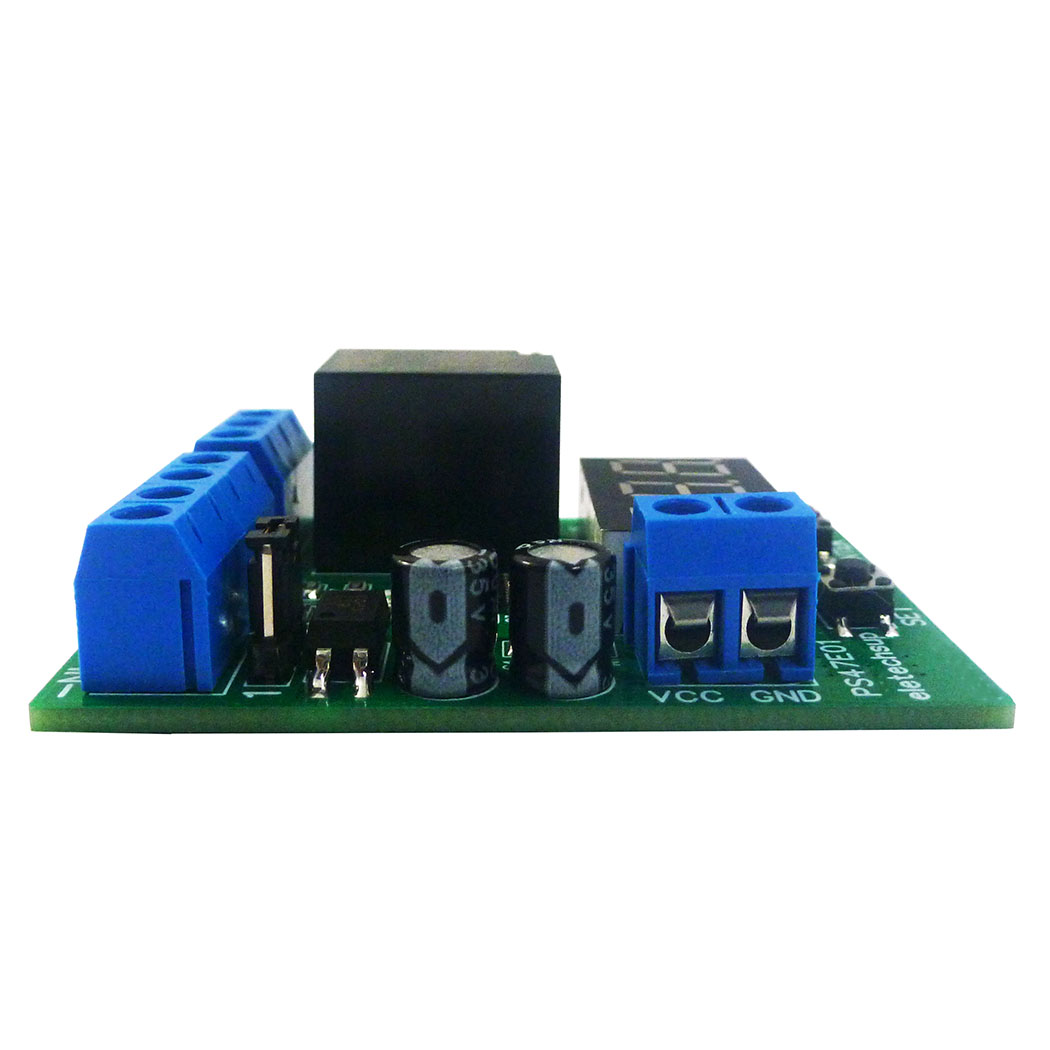 Eujgoov DC 24 V Spannungserkennungs-Relaismodul – 7 Überwachungsfunktionen Für Niederspannungssysteme, 0–99,9 V