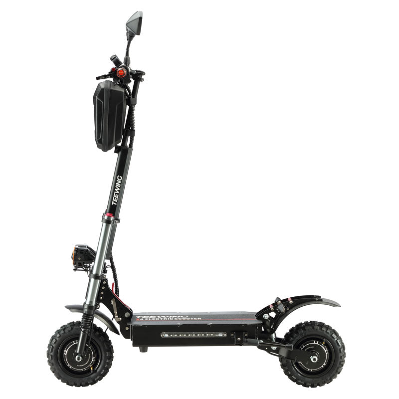 [US DIRECT] Teewing X4 60V 33Ah 5600W Dual Motor 11 Inch Electric Scooter 62KM Range 200KG Max Load