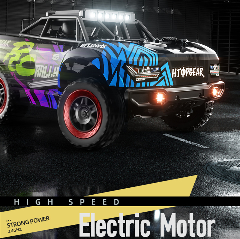 SCY 18103 1/18 2.4G 4WD RTR Truck Brushed RC Car Full Proportional Control with LED Front Light High Speed Vehicle Model
