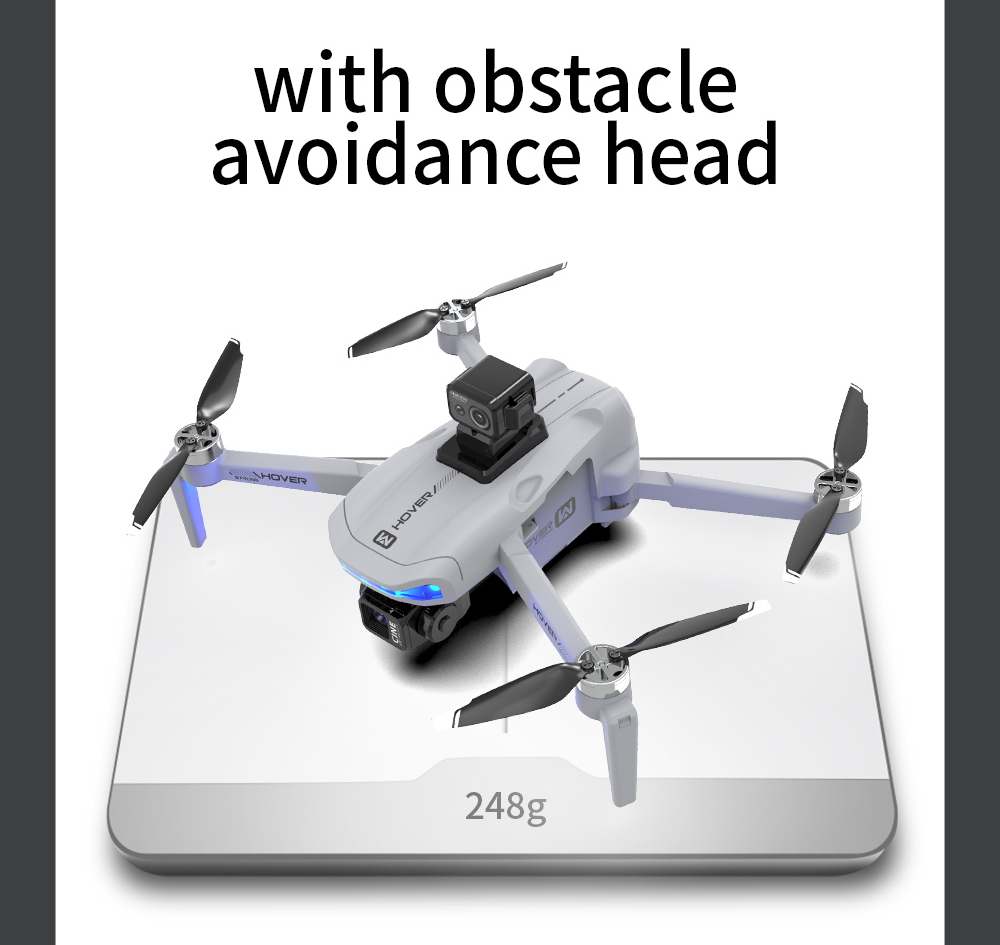 JJRC X40 PRO GPS 5G Digital FPV with 5.6inch LCD Screen Controller 1080P HD Dual Camera 3-Axis EIS Gimbal 360° Obstacle Avoidance 248g Brushless Foldable RC Drone Quadcopter RTF