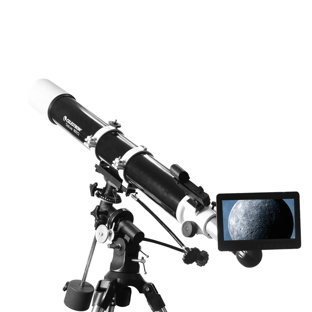 7 inch Electronic Eyepiece Recorder Stargazing Mirror Astronomical Telescope 1.25
