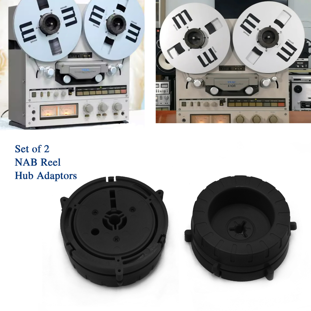 Universal NAB Reel Hub Adapters for Studer ReVox Akai Teac Reel