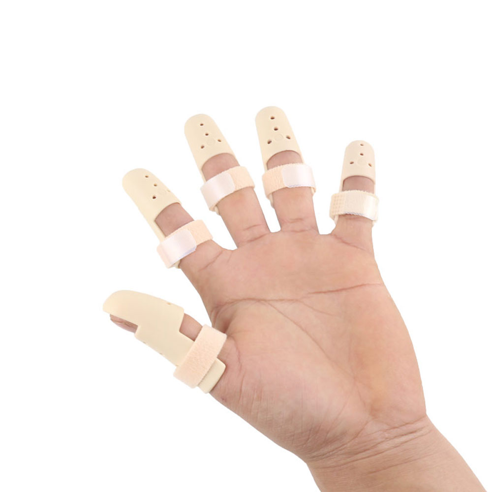 1 Piece Finger Splint Brace Adjustable Finger Support Protector for Fingers Arthritis Joint Finger Injury Brace Pain Relief