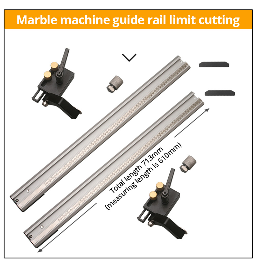 Wnew Precision Guide Rail Limit Cutting  Robust and Versatile Tool for Precise Smooth Cutting Ideal for Woodworking Projects