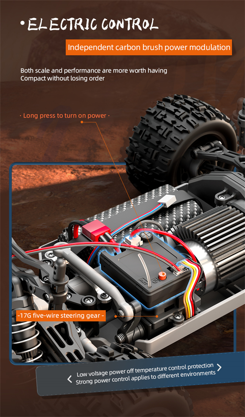 SCY & THE LINK 18102 1/18 2.4G 4WD High Speed RC Car Vehicle Models Full Proportional Control W/ Light