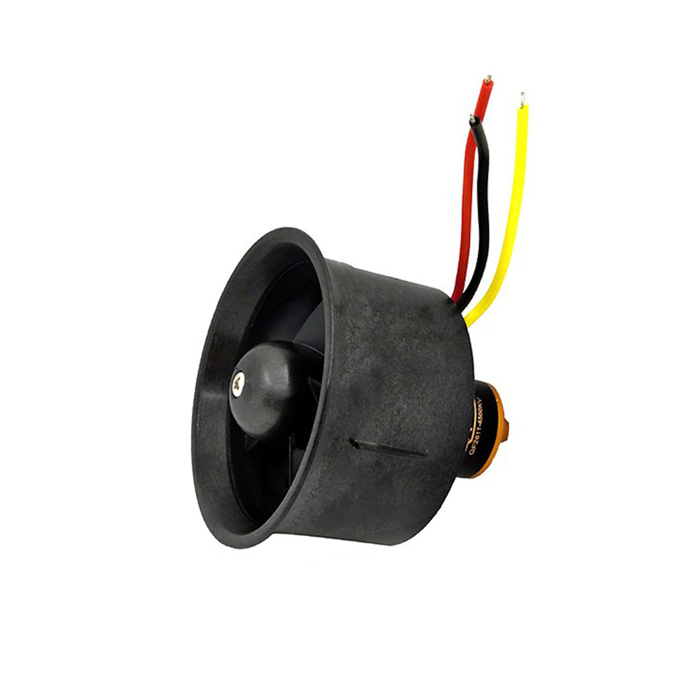 QX-Motor 64mm 5 Blades EDF Unit With QF2611 4500KV Brushless Motor 3S for RC Airplane Jet