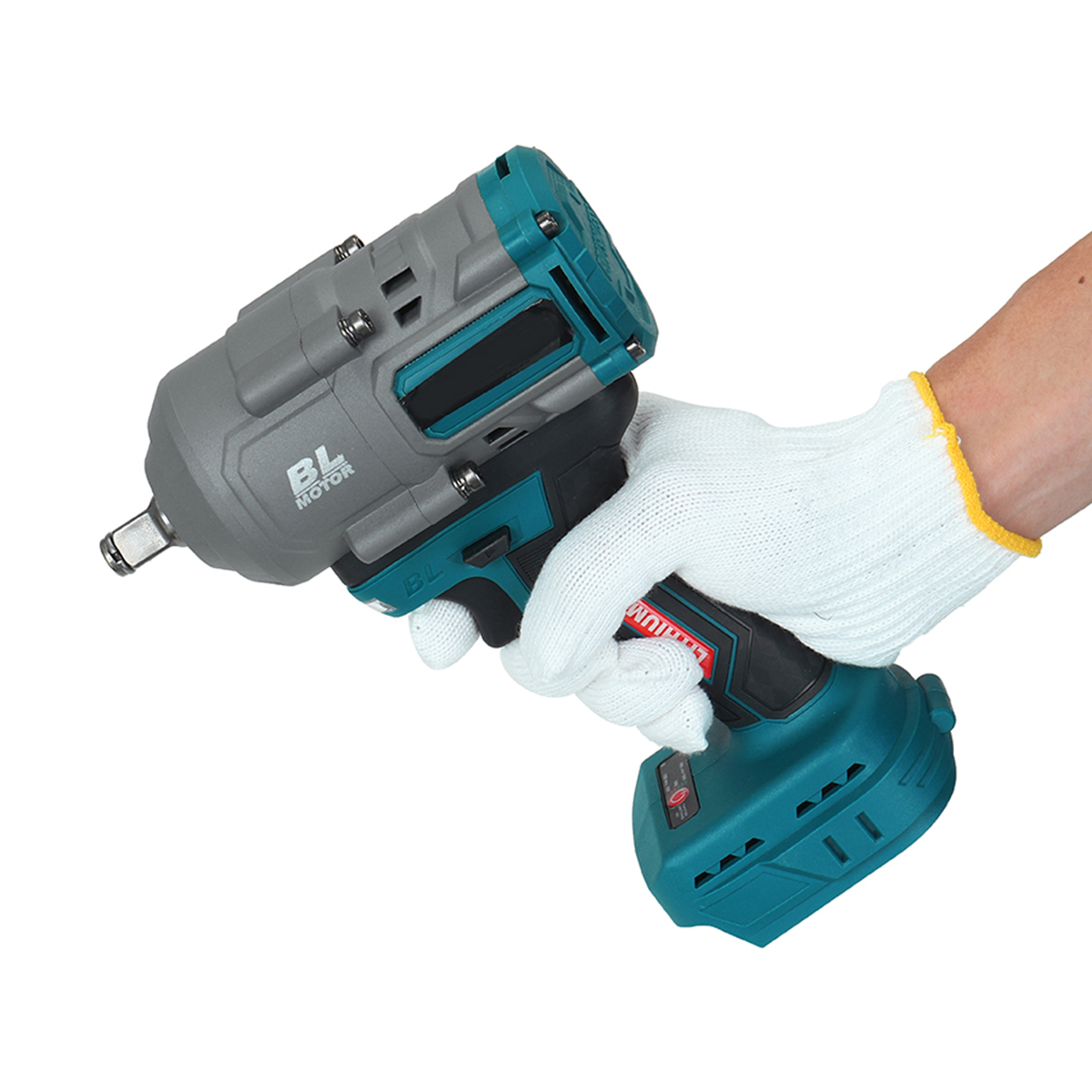 Electric Wrench in Action