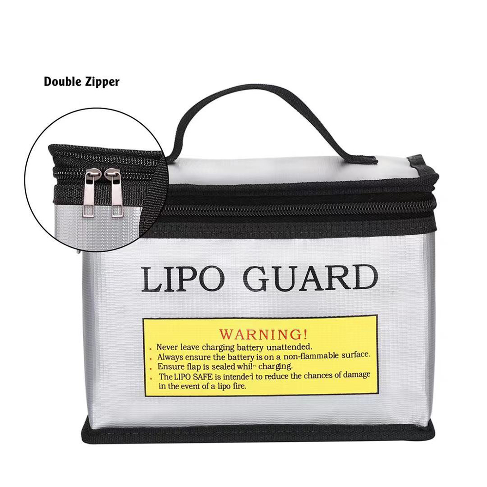 LiPo Battery Safety Guard Portable Anti-explosion Waterproof Bag 215x145x165mm